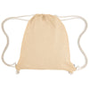 Hit Heather Beige Arden Recycled Cotton Drawstring Bag