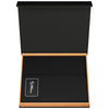SCX Design Black Wireless Charging Notebook A5 with Power Bank 4000 mAh