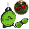 Evans Lime Dual Collapsible Pet Bowl
