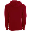 Vantage Men's Sport Red Premium Cotton Blocked Fleece Pullover Hoodie