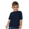 Rabbit Skins Infant Navy Fine Jersey T-Shirt