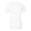Bella + Canvas Unisex Solid White Triblend Short-Sleeve T-Shirt