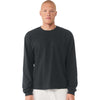 Bella + Canvas Unisex Dark Grey 6 oz. Heavyweight Long Sleeve Tee