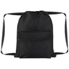 Hit Black Anywhere rPET Drawstring Bag