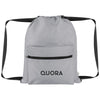 Hit Grey Anywhere rPET Drawstring Bag