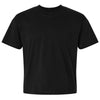 LAT Unisex Black Crew Tee