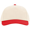 Richardson Cream/Cream/Red 5-Panel Relaxed Gramps