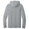 Jerzees Classics Unisex Athletic Heather Cotton Long Sleeve Hooded T-Shirt