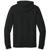 Jerzees Classics Unisex Black Ink Cotton Long Sleeve Hooded T-Shirt