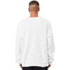 Bella + Canvas Unisex White Sponge Fleece Classic Crewneck Sweatshirt