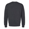 Bella + Canvas Unisex Dark Grey Heather Drop Shoulder Fleece Sweatshirt