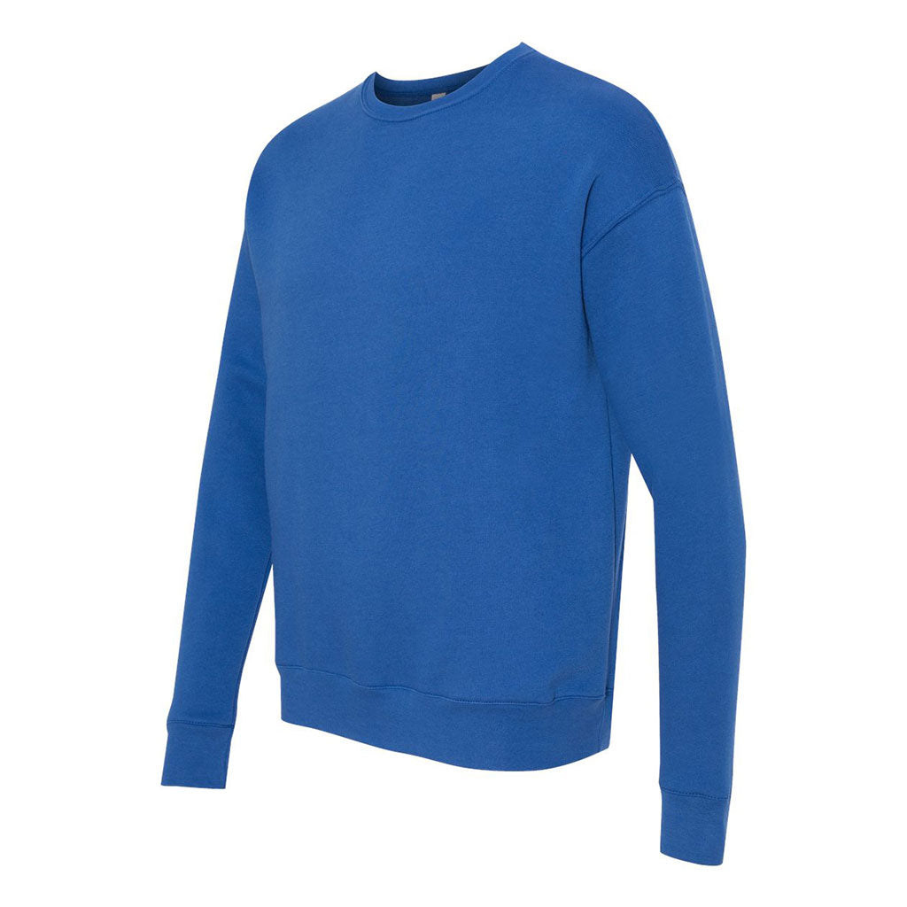 Bella + Canvas Unisex True Royal Drop Shoulder Fleece Sweatshirt
