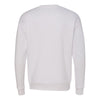Bella + Canvas Unisex White Drop Shoulder Fleece Sweatshirt