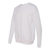 Bella + Canvas Unisex White Drop Shoulder Fleece Sweatshirt
