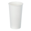 iPromotionPro White 16oz Disposable Insulated Paper Cup