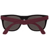 Hit Maroon Rubberized Sunglasses