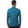 AllPro Men's Pacific Blue Pro-Lock Performance Quarter-Zip Pullover