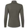 AllPro Women's Charcoal Pro-Lock Performance Quarter-Zip Pullover
