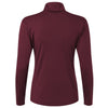 AllPro Women's Maroon Pro-Lock Performance Quarter-Zip Pullover