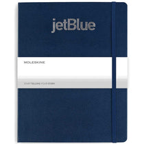 Moleskine Navy Blue Hard Cover Ruled Extra Large Notebook (7.5