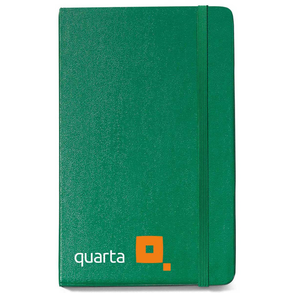 Moleskine Oxide Green Hard Cover Ruled Large Notebook (5" x 8.25")