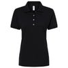 Jerzees Women's Black Dri-Power Polo