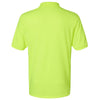 Jerzees Men's Safety Green Dri-Power Polo