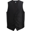 Edwards Men's Black Brocade Vest