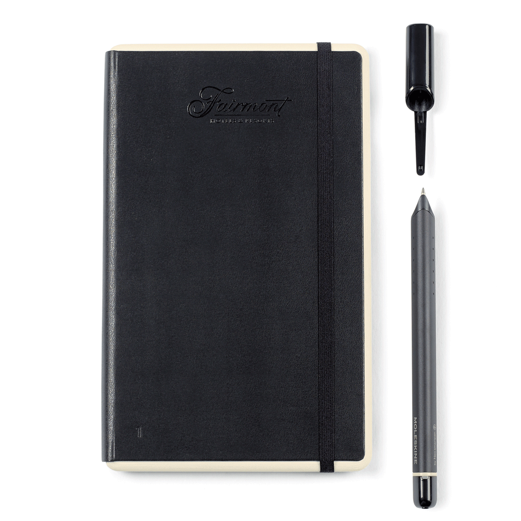 Moleskine Black Smart Writing Dotted Set (5" x 8.25")