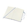 Moleskine Hydrangea Blue Hard Cover Ruled Large Notebook (5