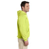 Jerzees Men's Safety Green 9.5 Oz. Super Sweats Nu-Blend Fleece Pullover Hood