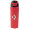 Hit Red with Black 24 Oz. Pop Sip Recycled Stainless Steel Bottle