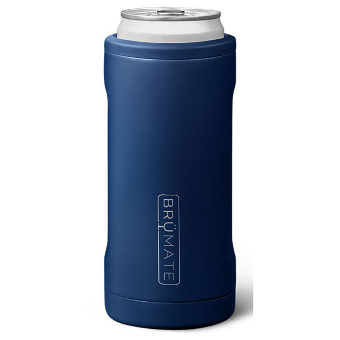 BruMate Matte Navy 12 Oz. Hopsulator Slim V2