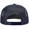 Richardson Navy Acrylic-Wool Blend Flatbill Trucker