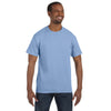 Hanes Men's Light Blue 6.1 oz. Tagless T-Shirt