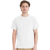 Hanes Unisex White Essential-T Pocket T-Shirt