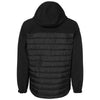 Dri Duck Men's Black Pinnacle Soft Shell Puffer Jacket