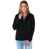Charles River Women's Black Franconia Quilted Pullover