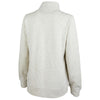 Charles River Women's Ivory Crosswind Quarter Zip Sweatshirt