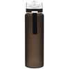 H2Go Black Mudra 20.9oz Glass Bottle