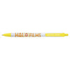 Good Value Yellow with Black Ink Contender Pen