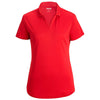 Edwards Women's Red Mini-Pique Snag Proof Polo
