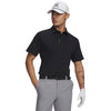 Under Armour Men's Black/Steel ArmourDry Polo