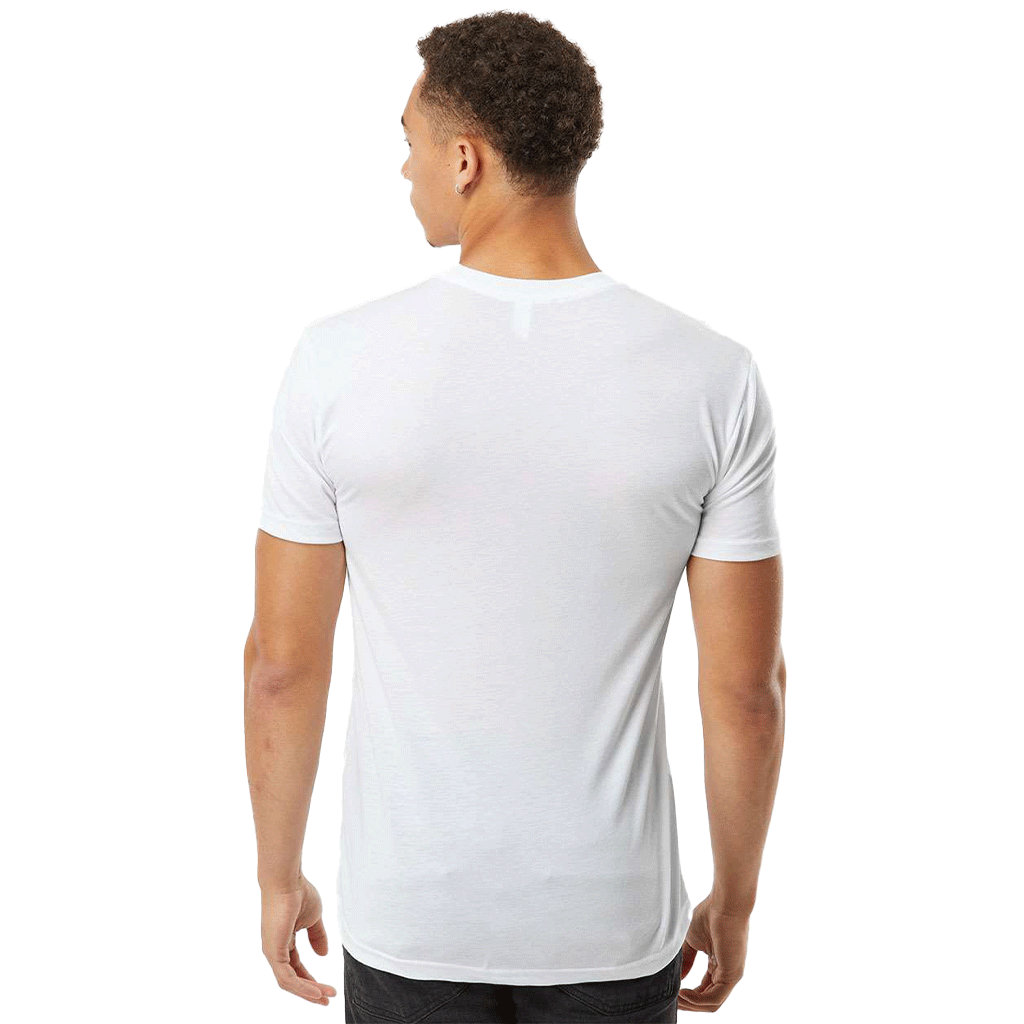 Next Level Unisex White Triblend T-Shirt