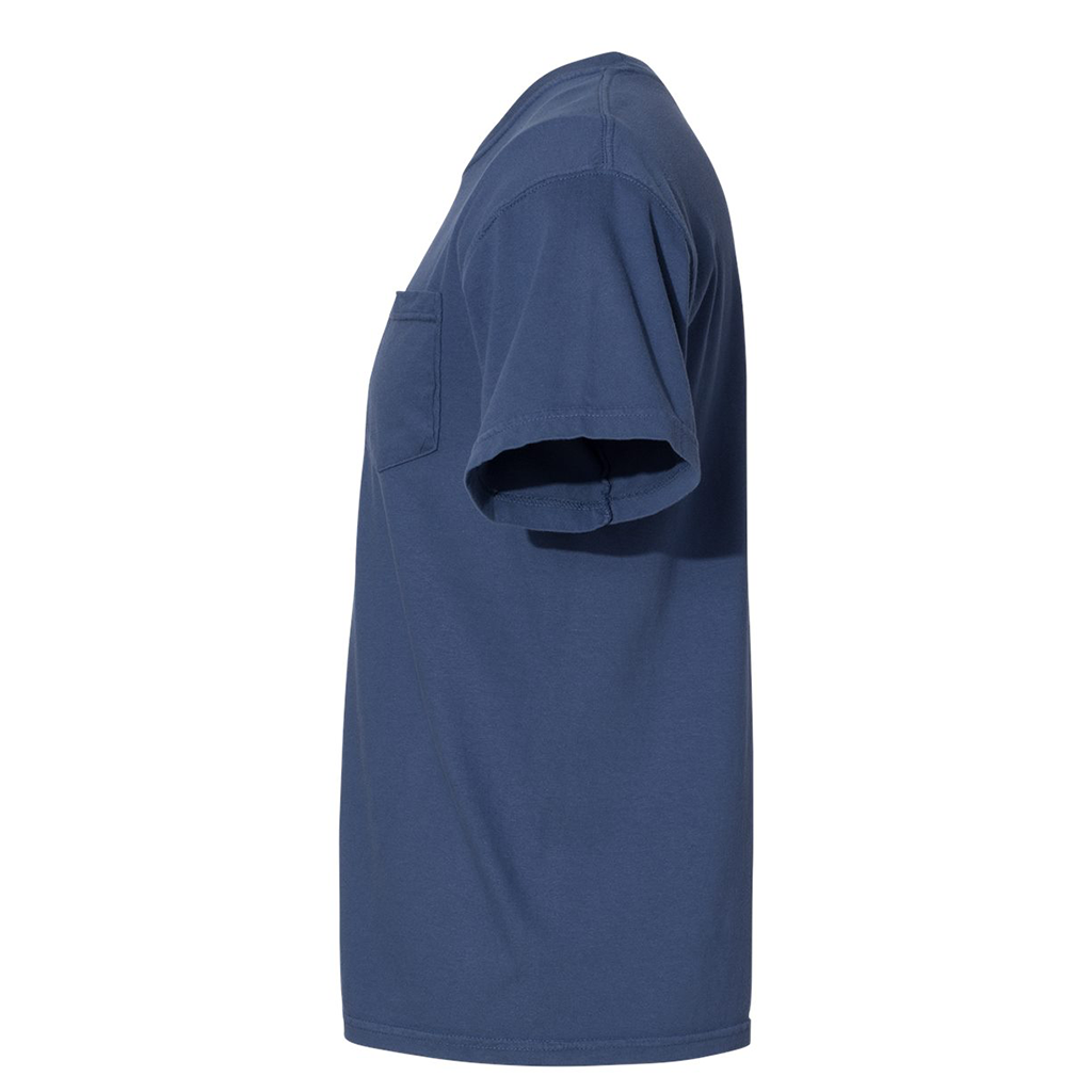 Comfort Colors Unisex China Blue Heavyweight Pocket T-Shirt