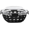 Ello Black Duraglass Lunch Bowl