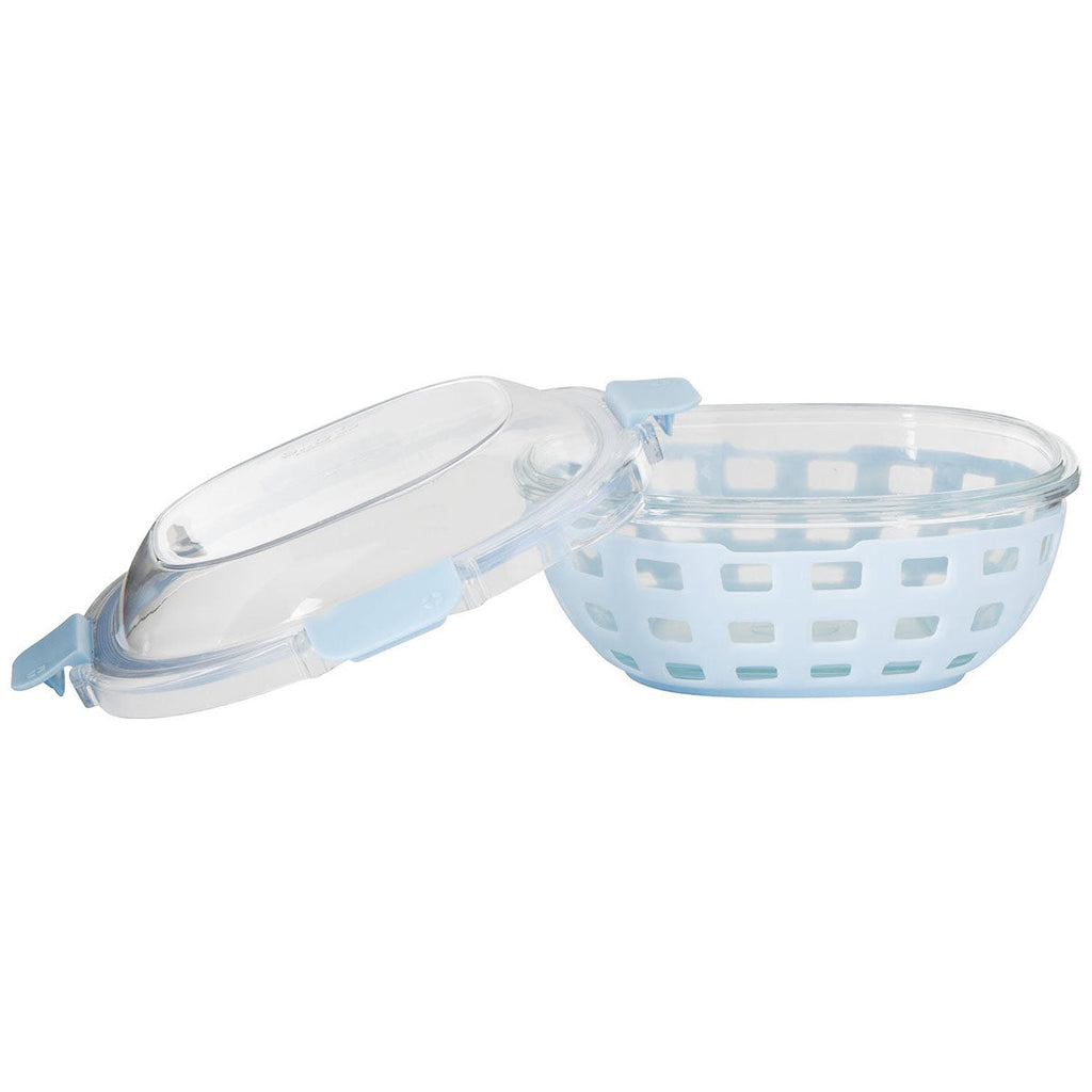 Ello Halogen Blue Duraglass Lunch Bowl