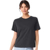 Bella + Canvas Women's Dark Grey 6 oz Heavyweight Tee