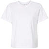 Bella + Canvas Women's White 6 oz Heavyweight Tee