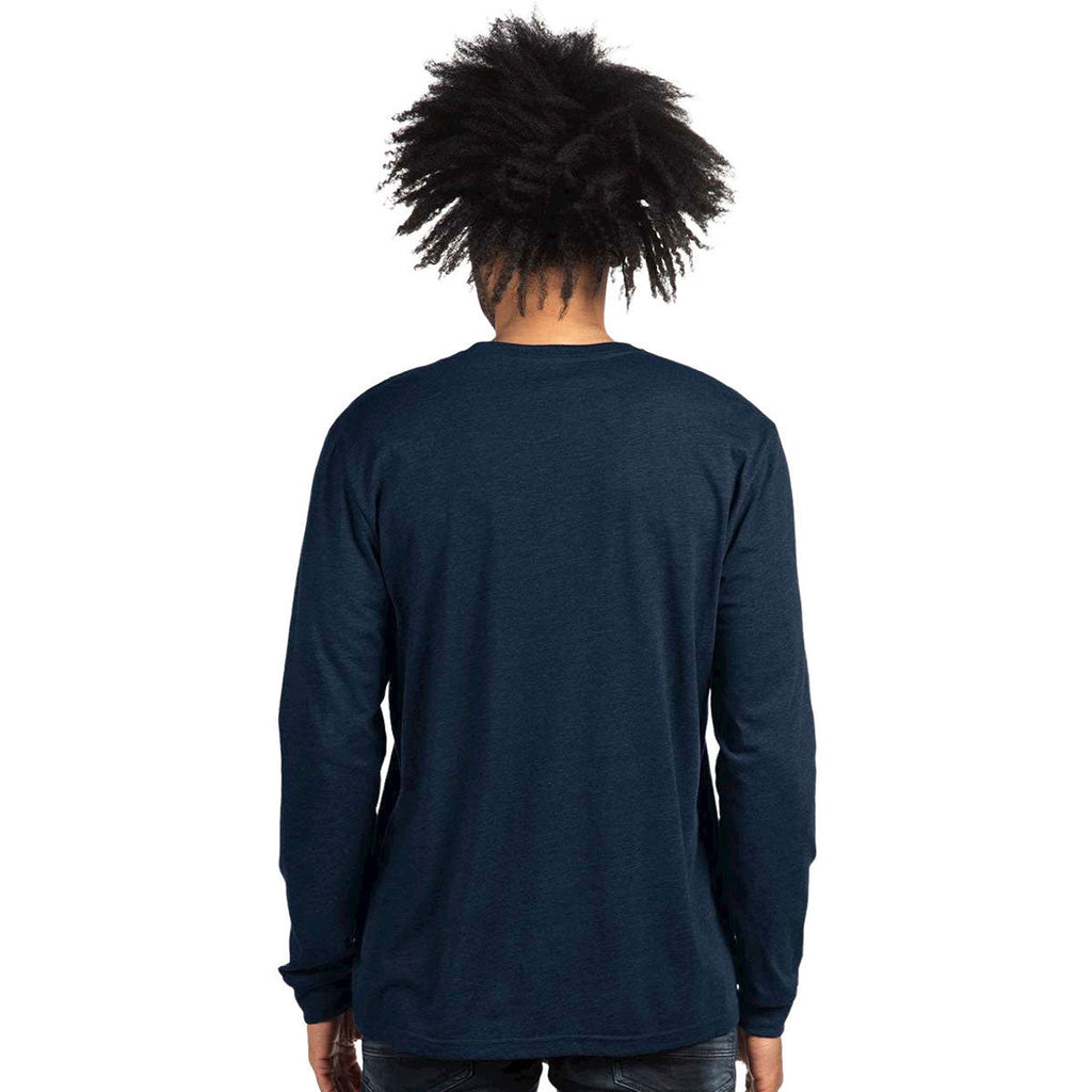 Next Level Unisex Midnight Navy CVC Long Sleeve Tee